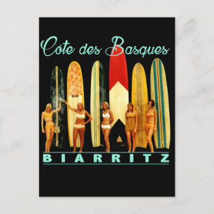 Carte Postale Côte des Basques Biarritz