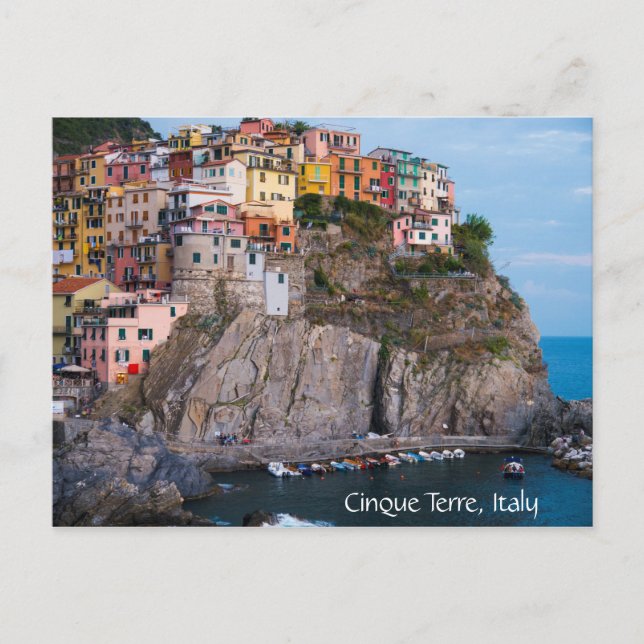Carte Postale Côte des Cinque Terre (Devant)