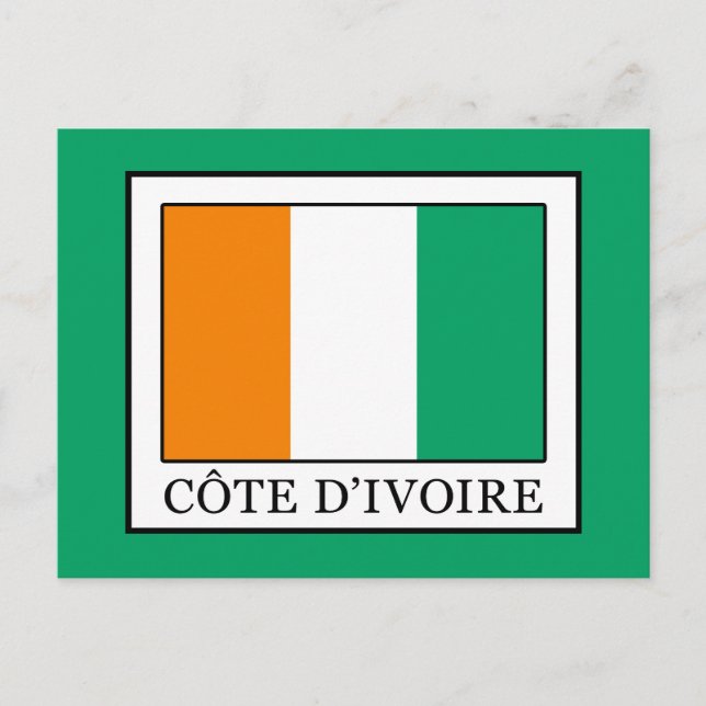 Carte Postale Côte d'Ivoire (Devant)