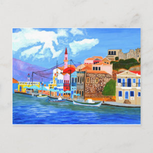 Carte Postale Côte grecque