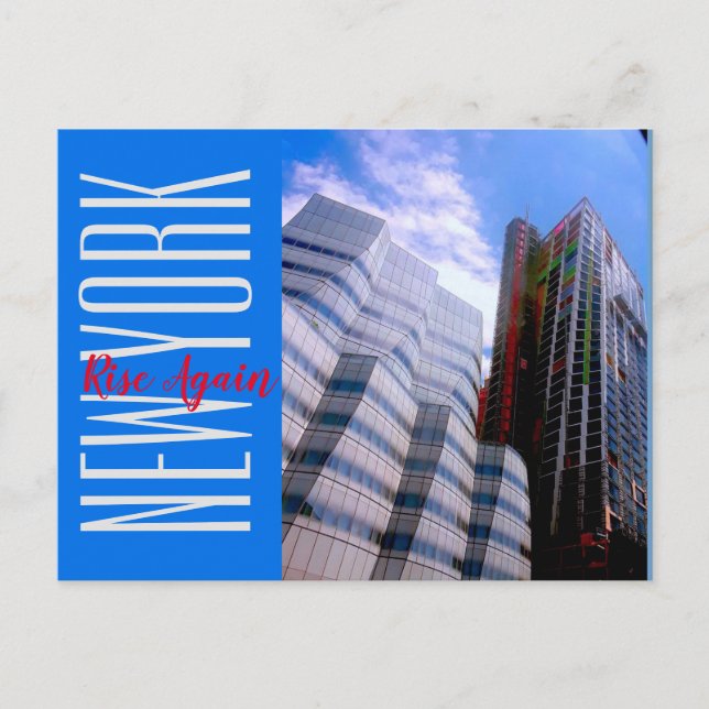 Carte Postale Côté New York-Ouest (Devant)