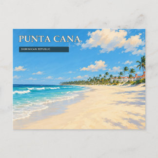 Carte Postale Côte Turquoise de Punta Cana