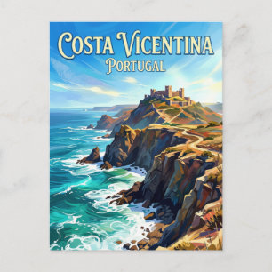 Carte Postale Côte Vicentine Portugal