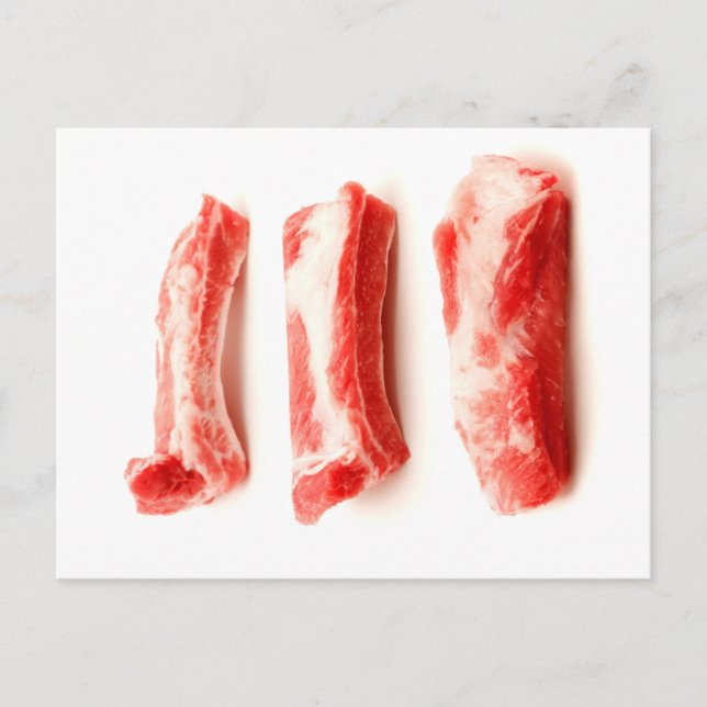 Carte Postale Côtes de rechange brutes (Devant)