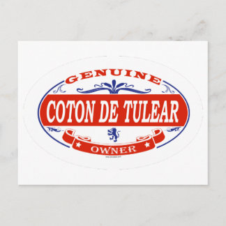Carte Postale Coton De Tulear