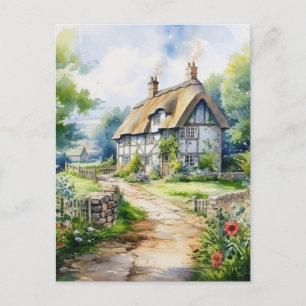 Carte Postale Cottage anglais