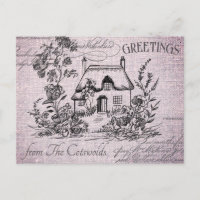 Cottage anglais vintage Cotswolds