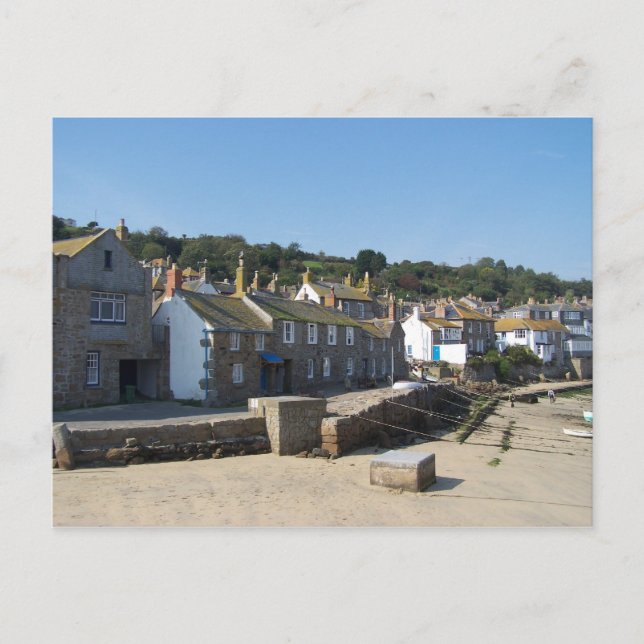 Carte Postale Cottages Mousehole (Devant)