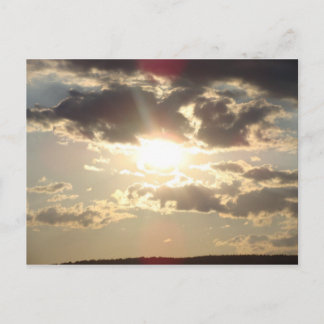 Carte Postale Couché de Soleil