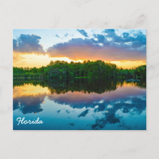 Carte Postale Couché de soleil de Floride