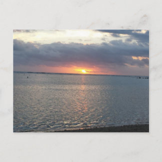 Carte Postale coucher de soleil