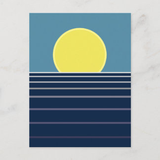 Carte Postale Coucher de soleil
