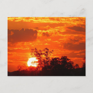 Carte Postale Coucher de soleil