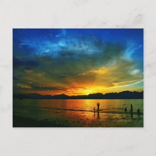 Carte Postale Coucher de soleil à Da Nang