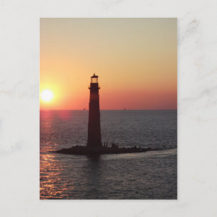 Carte Postale Coucher de soleil à Daughin Island