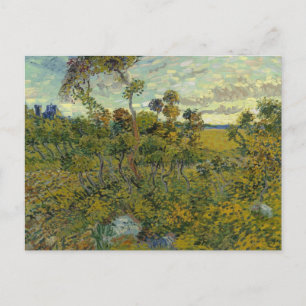 Carte Postale Coucher de soleil à Montmajour par Van Gogh