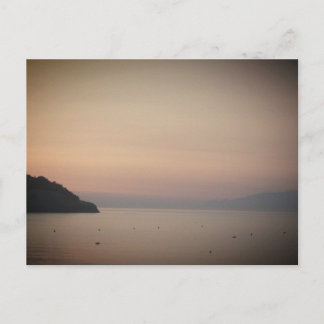 Carte Postale Coucher de soleil à Sidari (Corfou, Grèce)