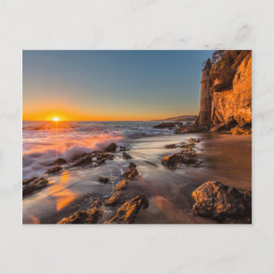 Carte Postale Coucher de soleil à Victoria Beach
