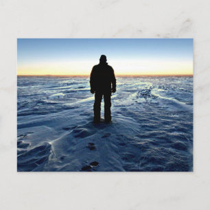 Carte Postale Coucher de soleil antarctique