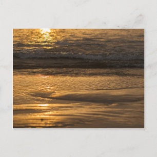 Carte Postale Coucher de soleil dans la mer