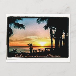 Carte Postale Coucher de soleil de cabo paisible