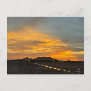 Carte Postale Coucher de soleil de l'Arizona
