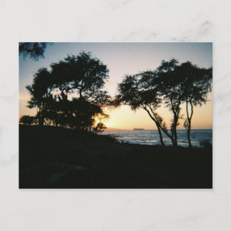 Carte Postale Coucher de soleil de Maui