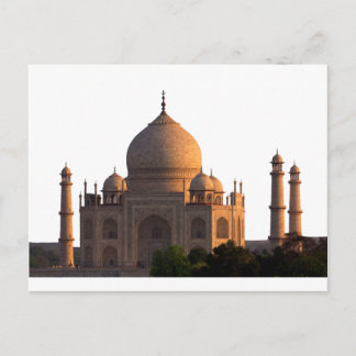 Carte Postale Coucher de soleil de Taj Mahal