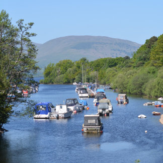 Carte Postale Coucher de soleil doré sur le front de mer de St M