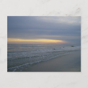 Carte Postale Coucher de soleil le long du rivage