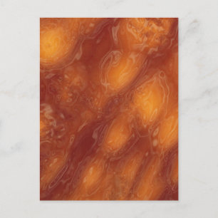 Carte Postale Coucher de soleil liquide