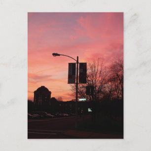 Carte Postale Coucher de soleil nord