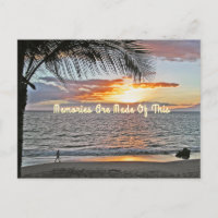 COUCHER DE SOLEIL SUR LA PLAGE / LES SOUVENIRS SON