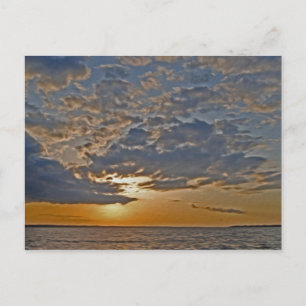 Carte Postale Coucher de soleil sur la rivière Rappahanock