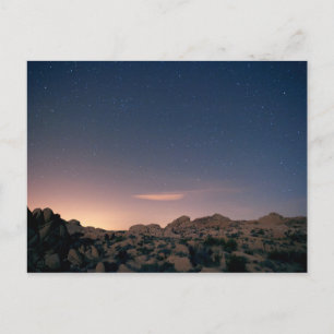 Carte Postale Coucher De Soleil Sur Le Parc National Joshua Tree