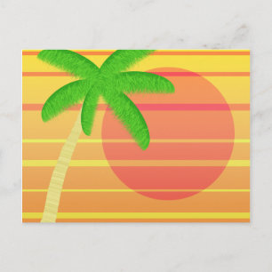 Carte Postale Coucher de soleil sur Maui