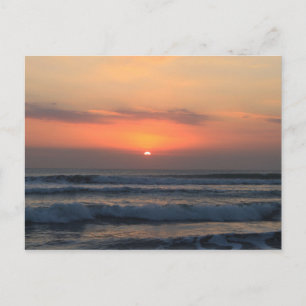 Carte Postale Coucher de soleil tropical
