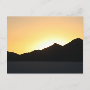 Carte Postale coucher de soleil uyuni