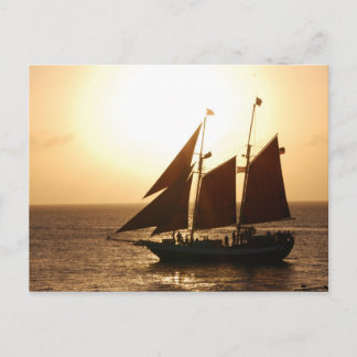 Carte Postale Coucher du soleil