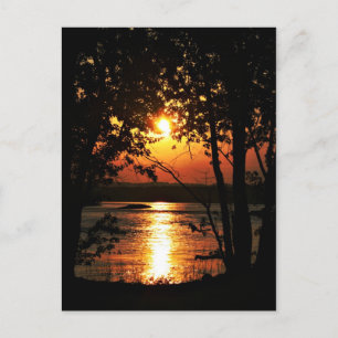 Carte Postale Coucher du soleil