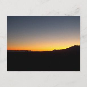 Carte Postale Coucher du soleil