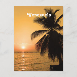 Carte Postale Coucher du soleil au Venezuela