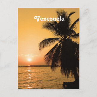 Carte Postale Coucher du soleil au Venezuela