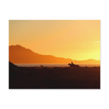 coucher du soleil, Chaiten, Chili