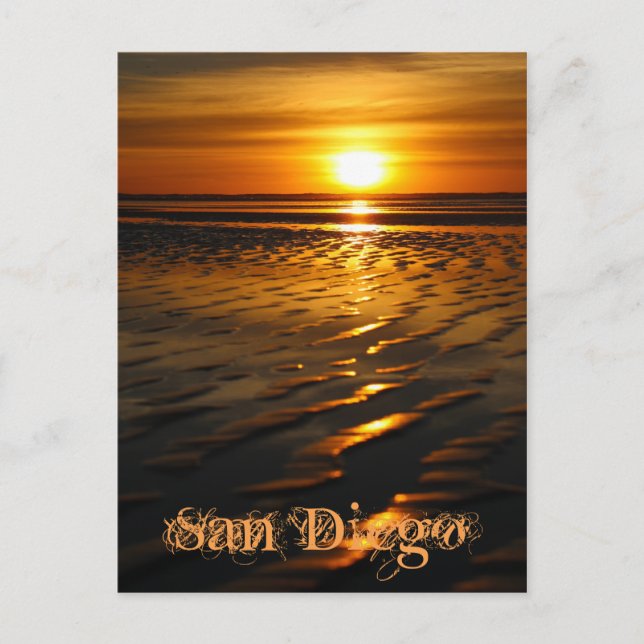 Carte Postale Couchers de soleil sans fin (Devant)