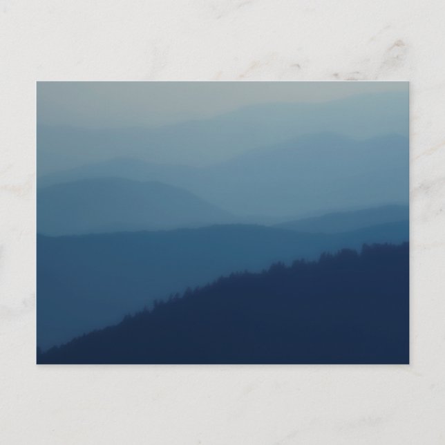 Carte Postale Couches bleues (Devant)