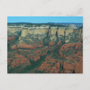 Carte Postale Couches de roches rouges à Sedona Arizona