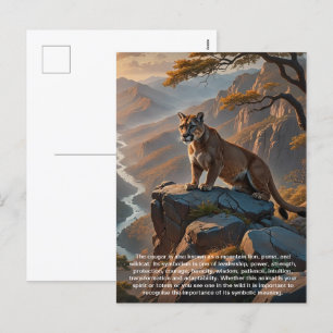 Carte postale Cougar