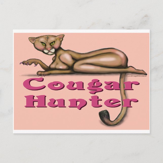 Carte Postale Cougar Hunter (Devant)