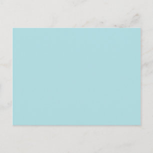 Carte Postale couleur bleu